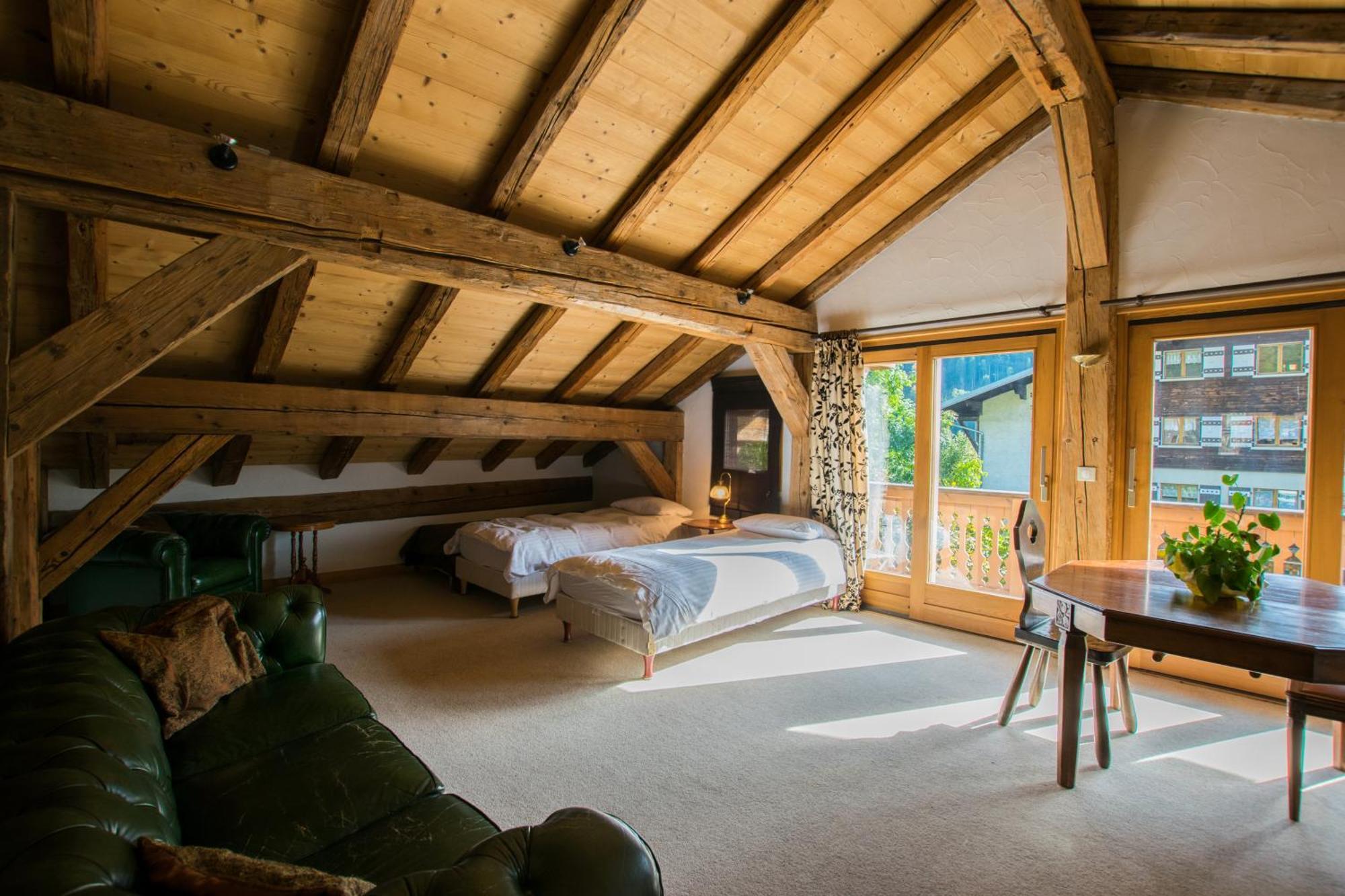 Abondance La Ferme Du Chateau מראה חיצוני תמונה