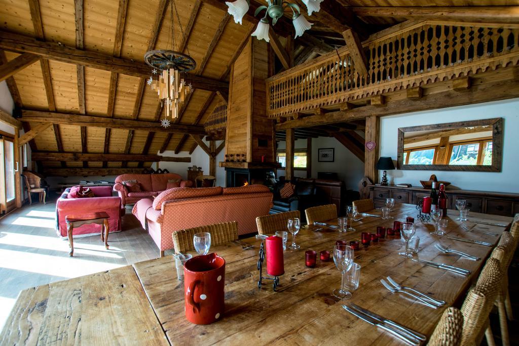 Abondance La Ferme Du Chateau מראה חיצוני תמונה